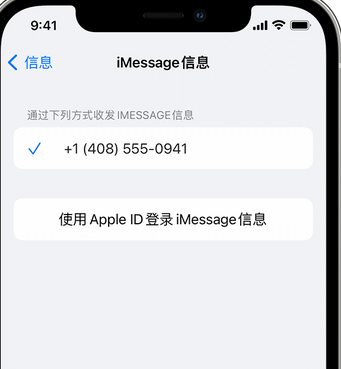 钦州apple维修iPhone上无法正常发送iMessage信息 